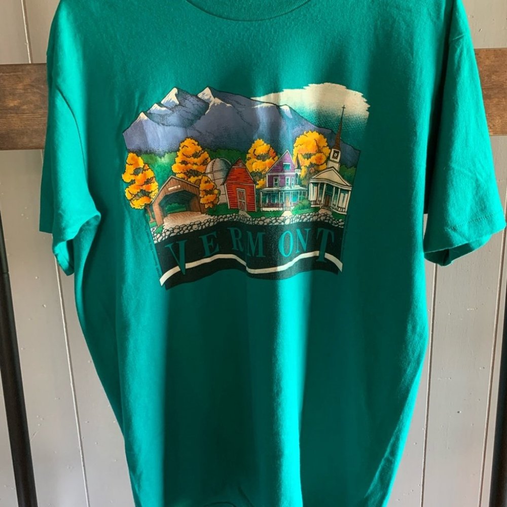 Vintage Vermont in Autumn woman’s/ mens shirt size large 42-44